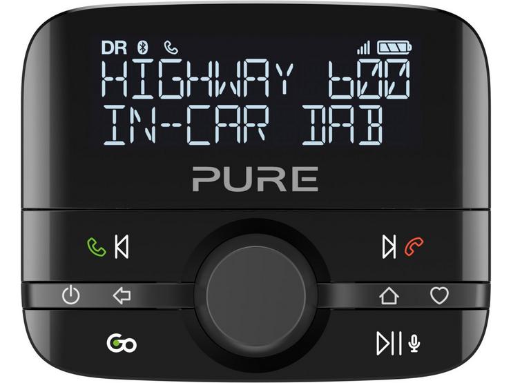 Pure Highway 600 Car Digital Radio Adapter with Handsfree Calling