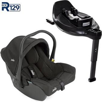 Joie i-Juva 0+ Car Seat - Shale & Joie i-Base Encore Bundle