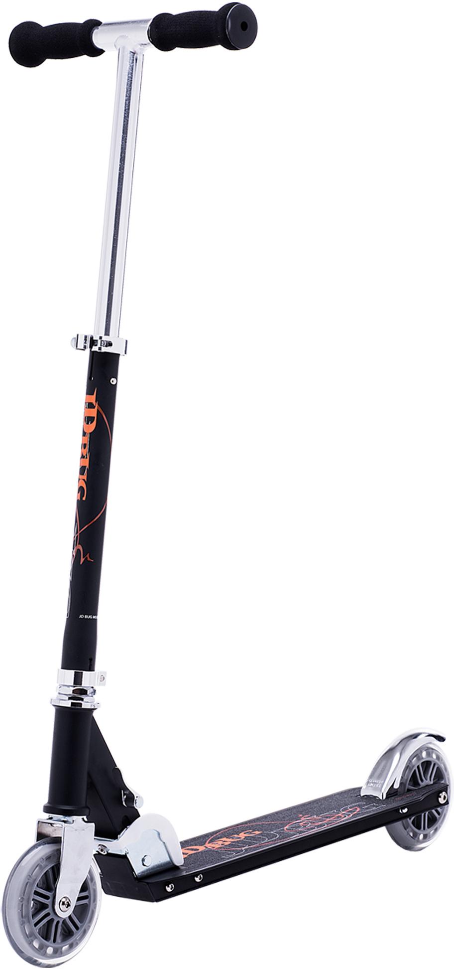 Halfords JD Bug Classic Street 120 Scooter - Matt Black | Pricematch, Extra 8% off for BC Members, Free Bike Health Check, Cycle2Work Scheme & 0% APR Finance.