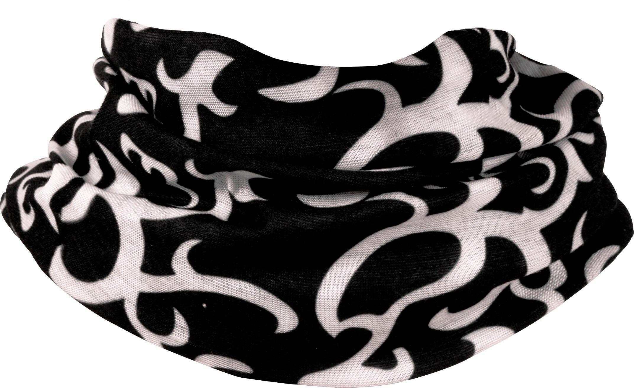 Gear Gremlin Black/White Tribal Bandana