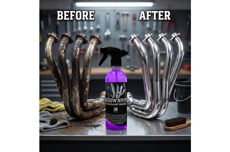 Dr Downpipe Motorcycle Exhaust Cleaner 500ml Dr Downpipe Motorcycle Exhaust Cleaner 500ml