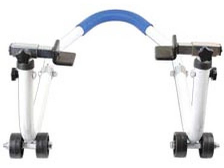 Laser Motorcycle Stand - Front/Rear