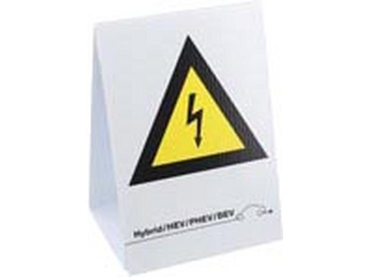 Laser High Voltage Sign (Double Sided)