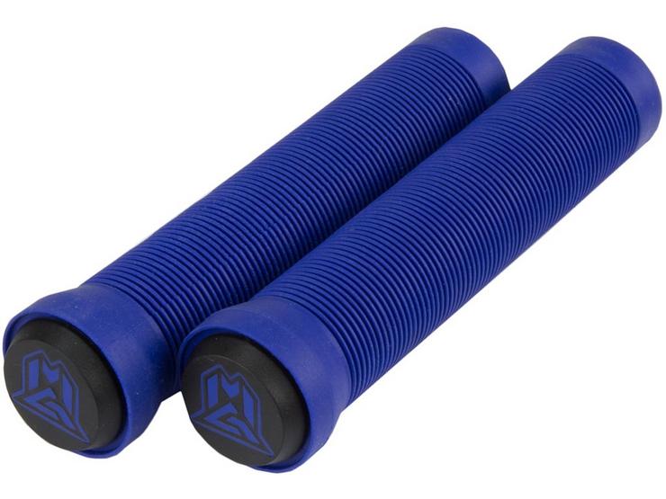 MGP 150mm Grind Grips With Bar Ends - Blue