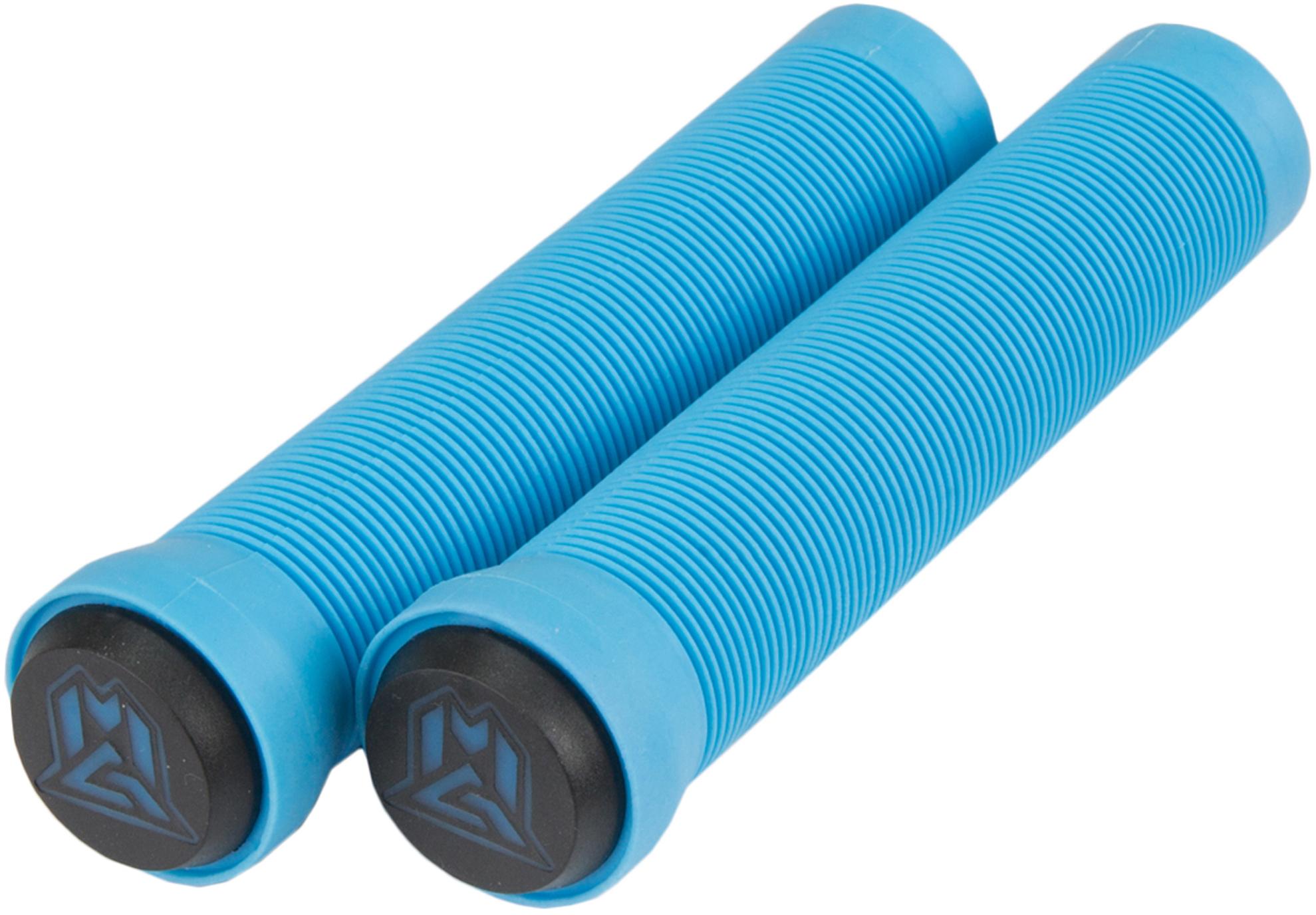 Mgp 150Mm Grind Grips With Bar Ends - Sky Blue