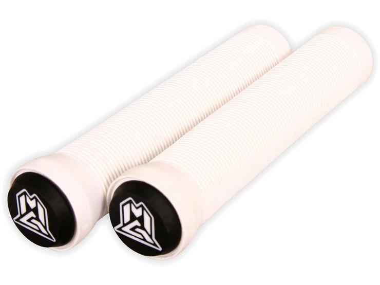 MGP 150mm Grind Grips With Bar Ends - White