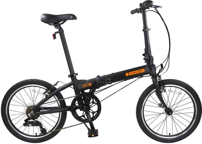 Dahon HIT Folding Bike without Mudguard Rack 20 Wheel Black