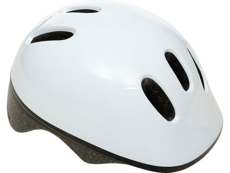Toddler White Bike Helmet (48-52cm)