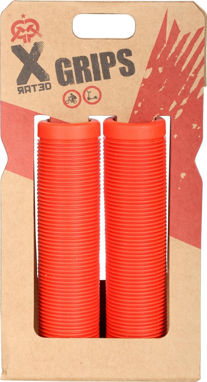 Red on sale handlebar grips