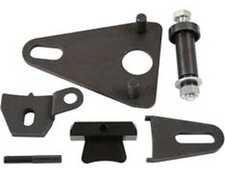 Flywheel/Front Pulley Locking Tool Set - Renault/Nissan