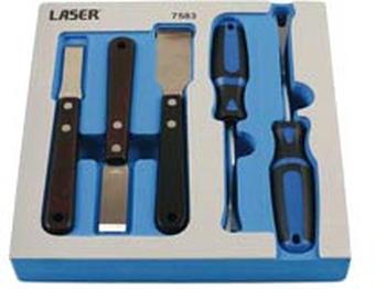 Clip Remover & Tungsten Tipped Scraper Set 5pc