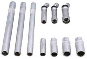 Laser Spark Plug Socket Set 3/8"D 10pc