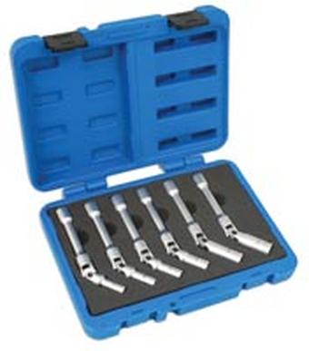 Laser Extra Long Glow Plug Socket Set 6Pc