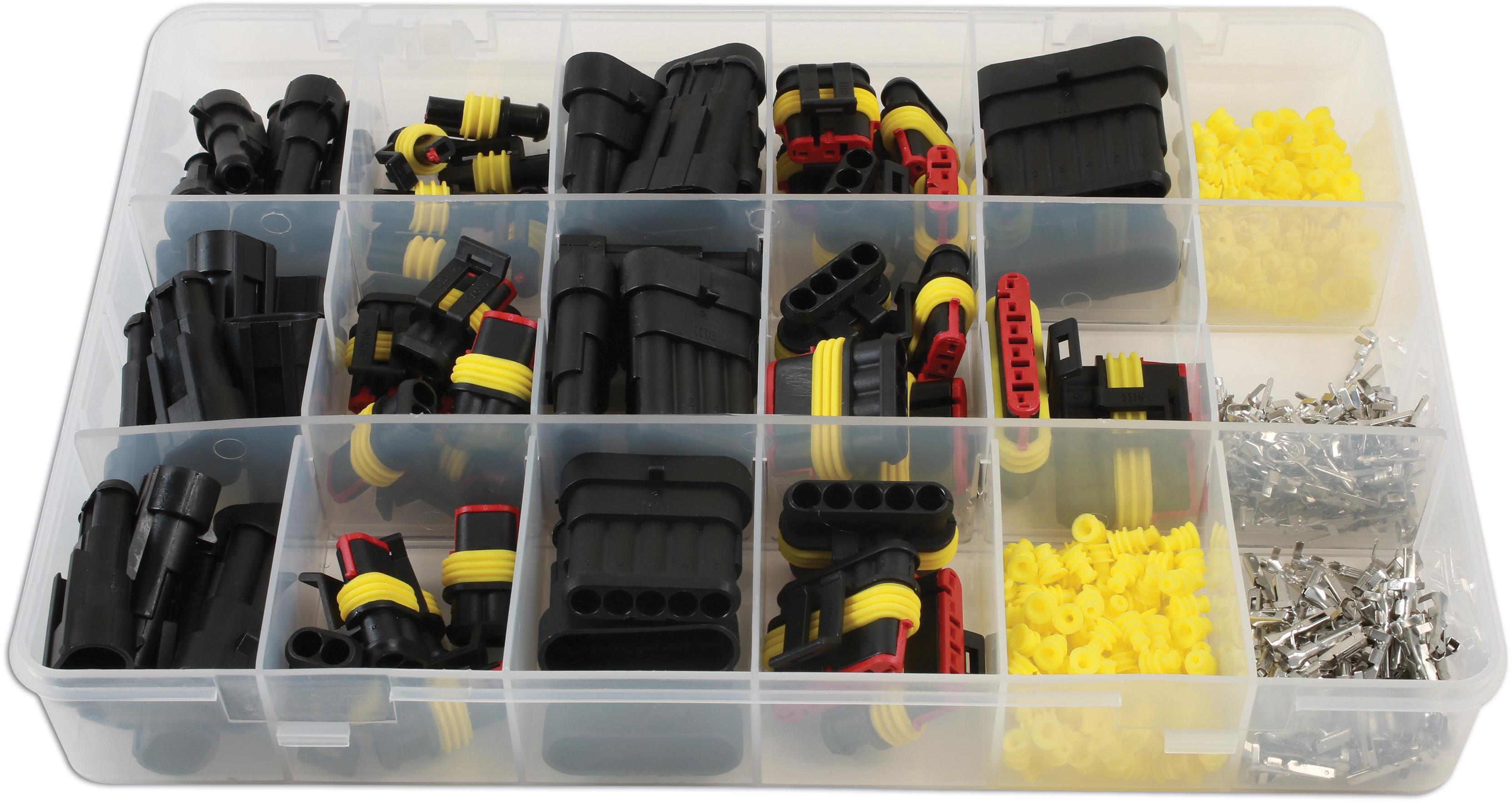 Laser Assorted Automotive Electric Supaseal Connector Kit 424pc
