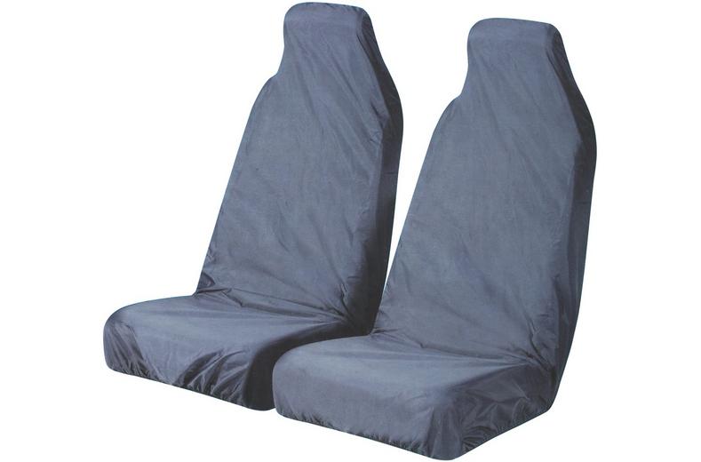 Halfords Seat Protectors - Front Pair Halfords Seat Protectors - Front Pair