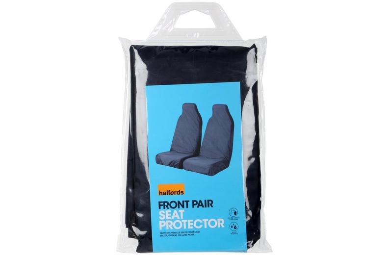 Halfords Seat Protectors - Front Pair Halfords Seat Protectors - Front Pair