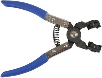 Laser Hose Clamp Pliers - Angled, Swivel Jaws