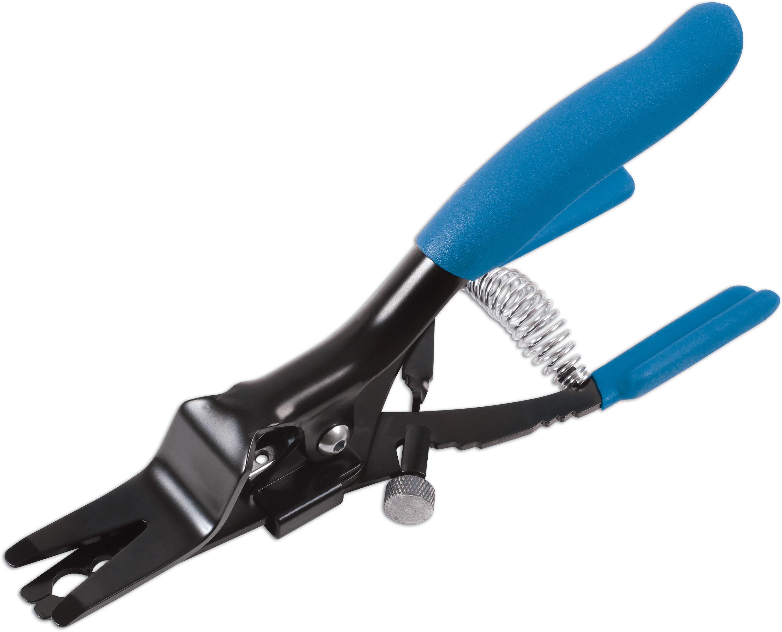Hose Removal Pliers With A Secure Lock