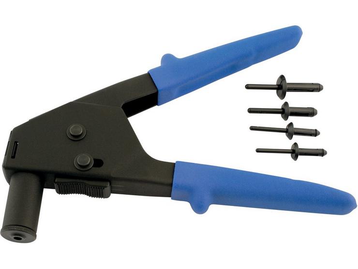 Laser Long Reach Plastic Riveter with 40 Rivets