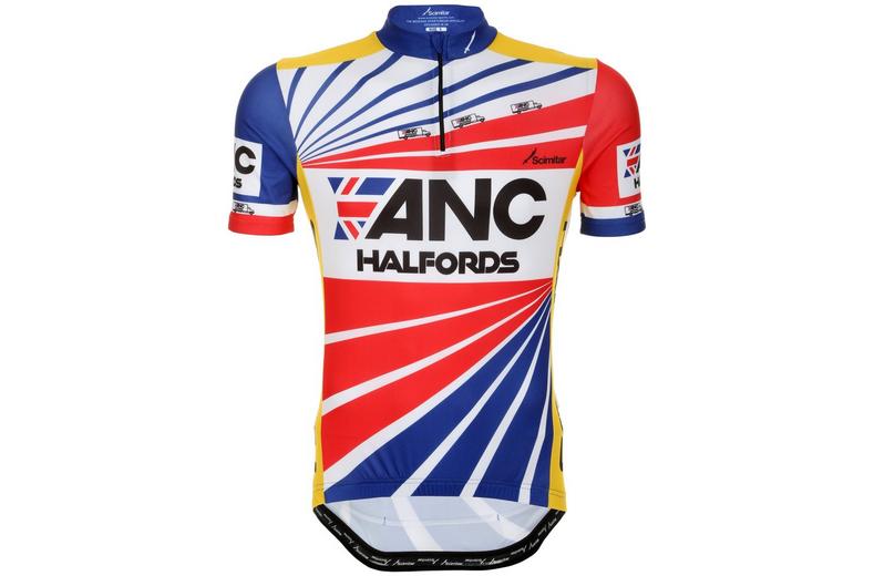 ANC Halfords Retro Cycling Jersey ANC Halfords Retro Cycling Jersey