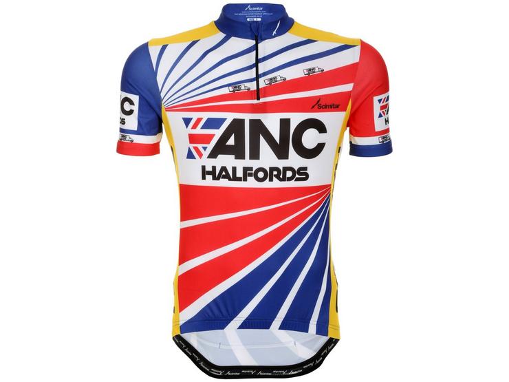 ANC Halfords Retro Cycling Jersey
