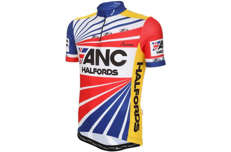 ANC Halfords Retro Cycling Jersey ANC Halfords Retro Cycling Jersey