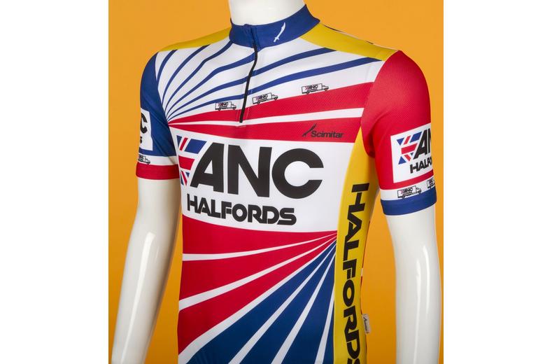 ANC Halfords Retro Cycling Jersey ANC Halfords Retro Cycling Jersey