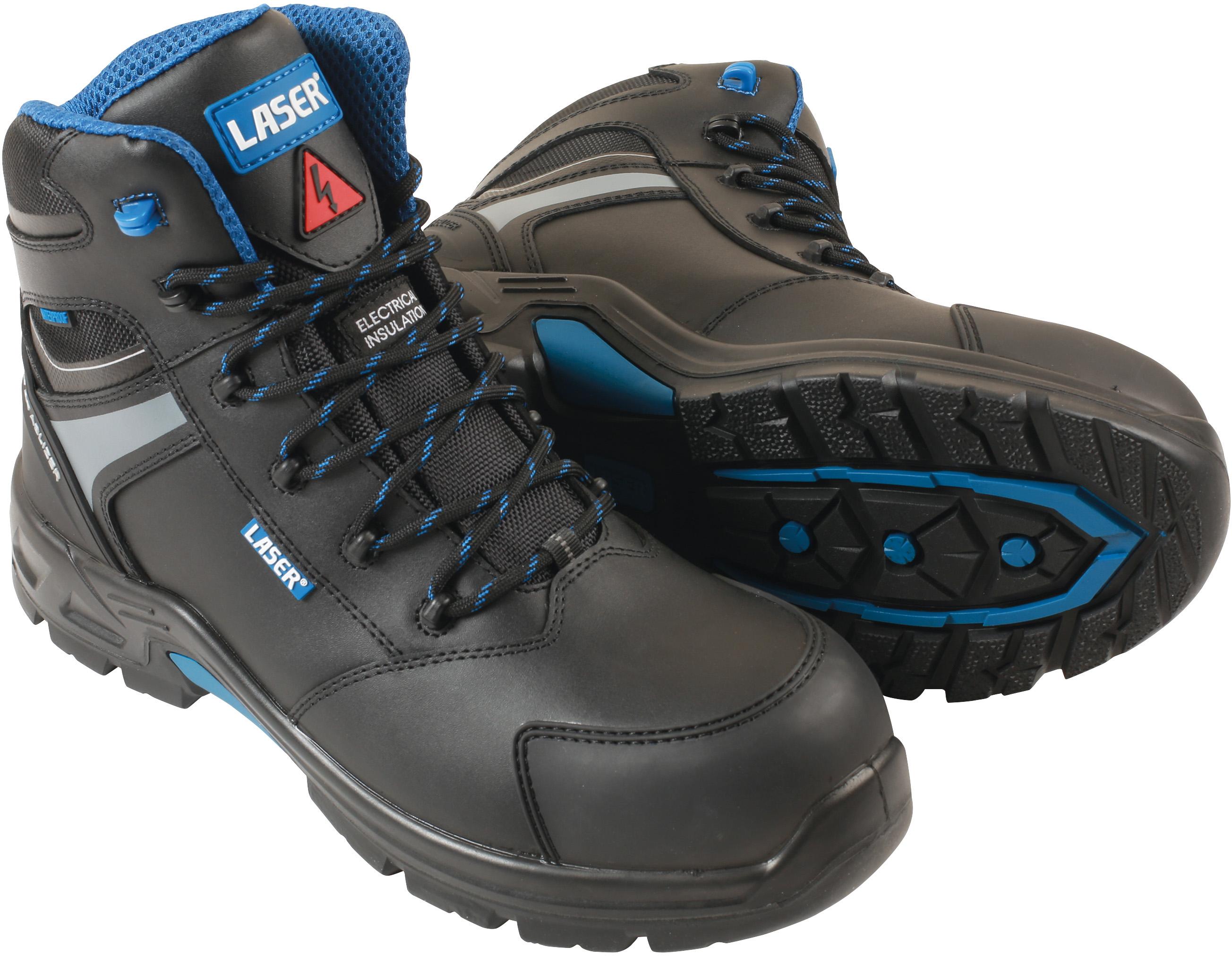 Laser ELEC EV Safety Work Boots Halfords UK