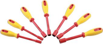 Laser Insulated Nut Driver Set 7pc