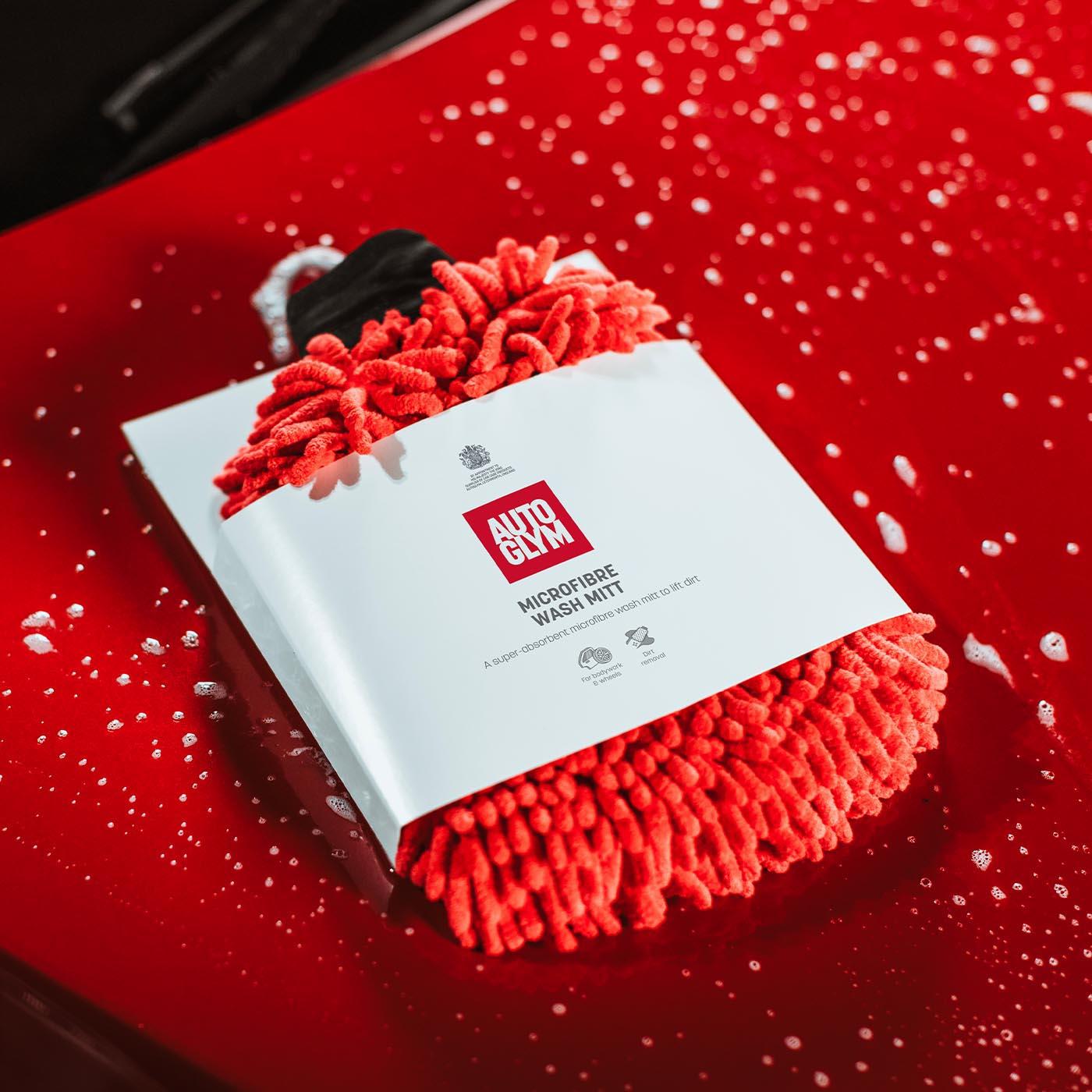 Autoglym Foaming Car Wash 1L & Microfibre Wash Mitt Bundle
