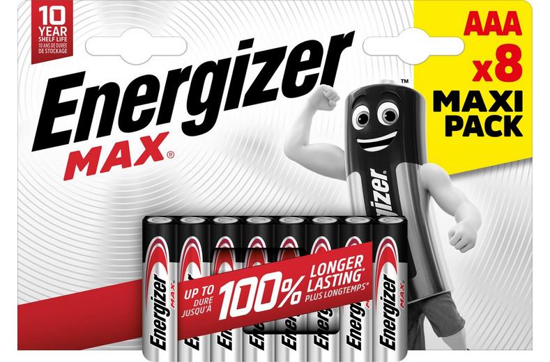 Energizer Max AAA 8 pack Energizer Max AAA 8 pack