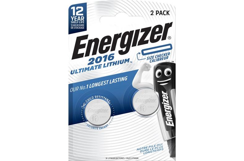 Energizer 2016 Ultimate Lithium Coin Battery, 2 Pack Energizer 2016 Ultimate Lithium Coin Battery, 2 Pack