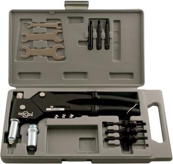 Laser Swivel Head Riveter Set