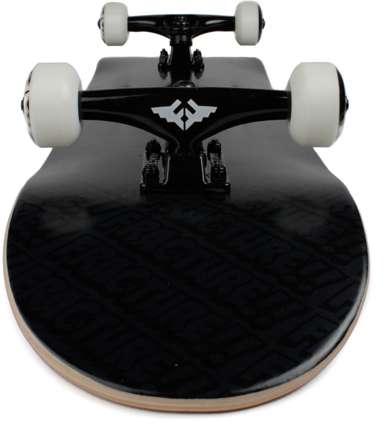 Fracture Skateboard All Over Comic Black Complete - 8.0