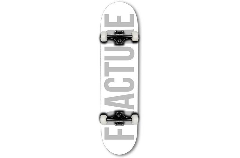 Fracture Skateboard Fade White Complete - 8.0 Fracture Skateboard Fade White Complete - 8.0