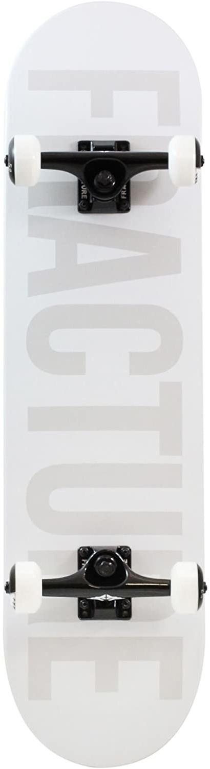 Fracture Skateboard Fade White Complete - 8.0