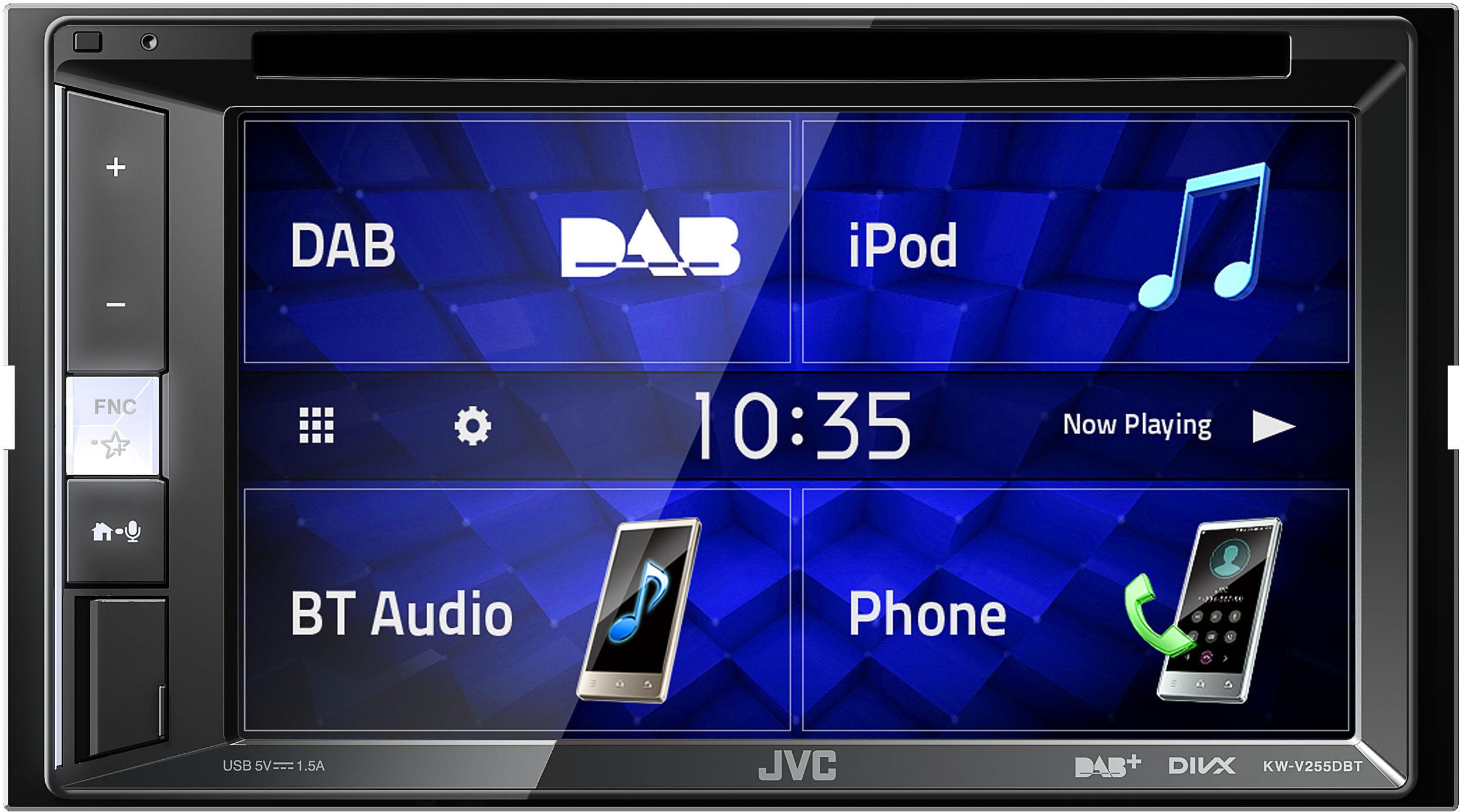 Jvc Kw-V255Dbt 6.2 Inch Touch Screen Stereo