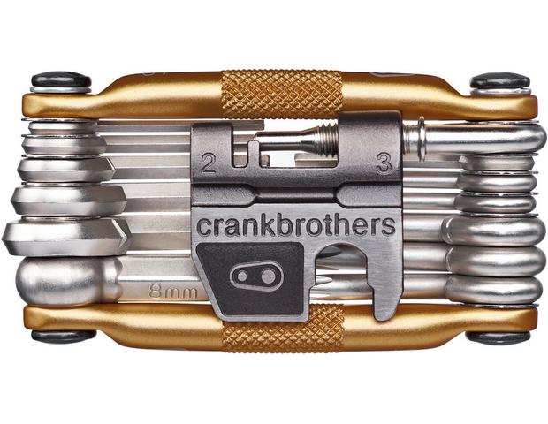 Crankbrothers M19 Bicycle Multi-Tool Steel Bike Tool Hex and Chain Tool Torx 12 Speed Compatible 