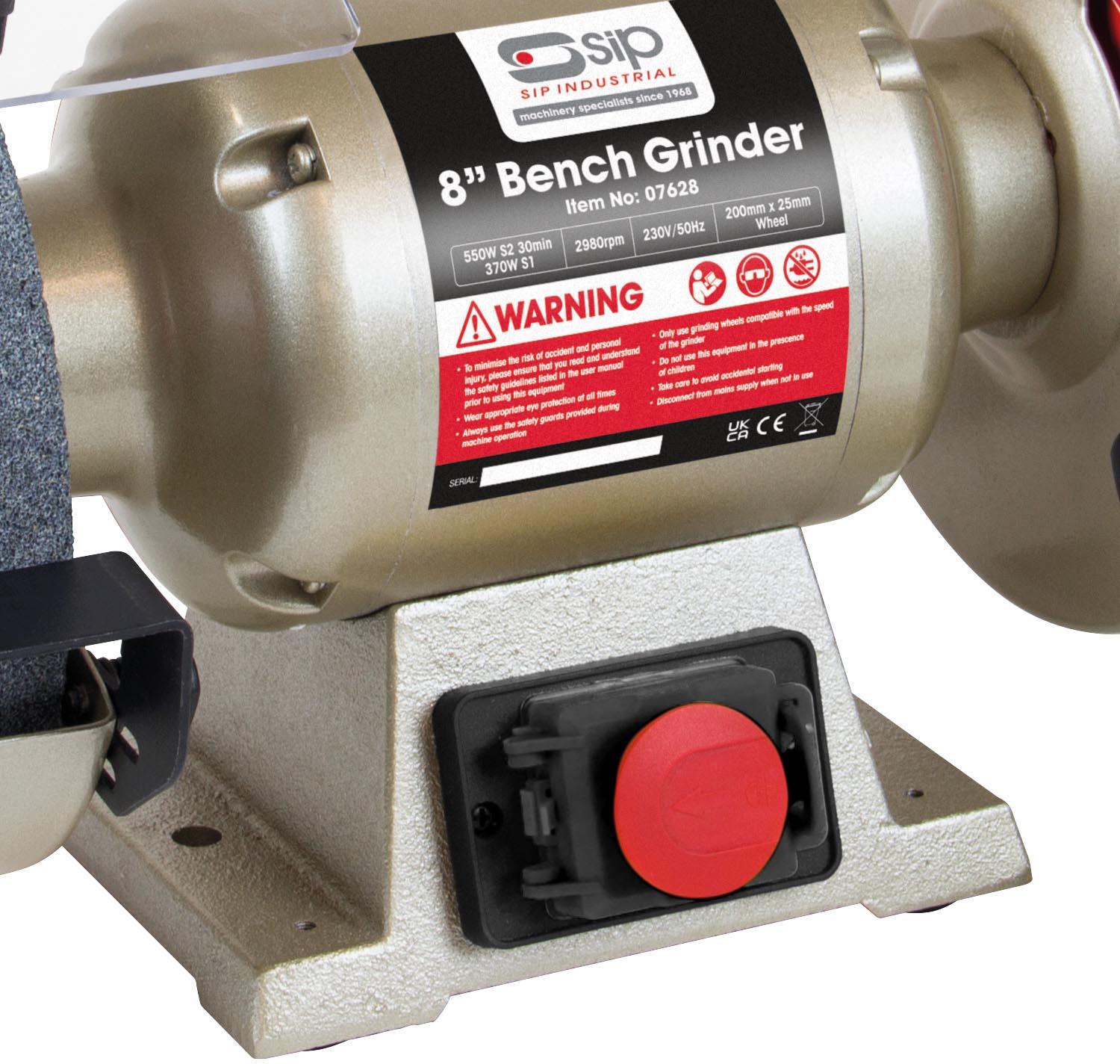 SIP 8" Professional Bench Grinder