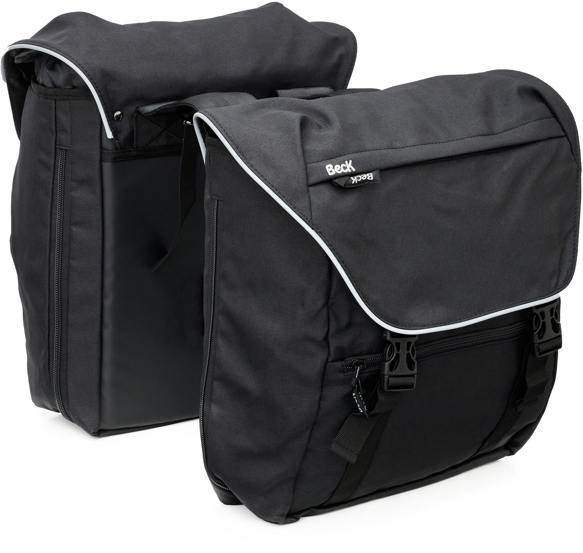 Beck Sporty Double Pannier Bag Black