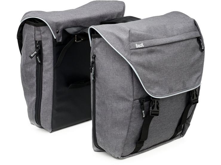 BECK Sporty Double Pannier Bag Grey
