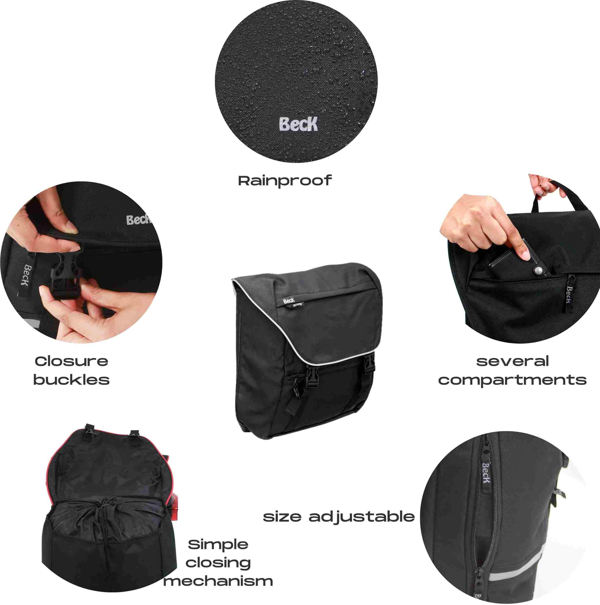 BECK Sporty Single Pannier Bag