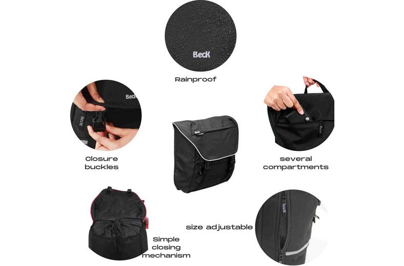 BECK Sporty Single Pannier Bag BECK Sporty Single Pannier Bag