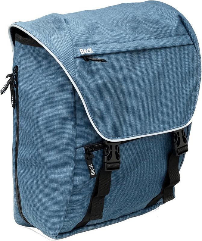 Halfords BECK Beck Sporty Single Pannier Bag Blue | Extra 8% off for BC Members