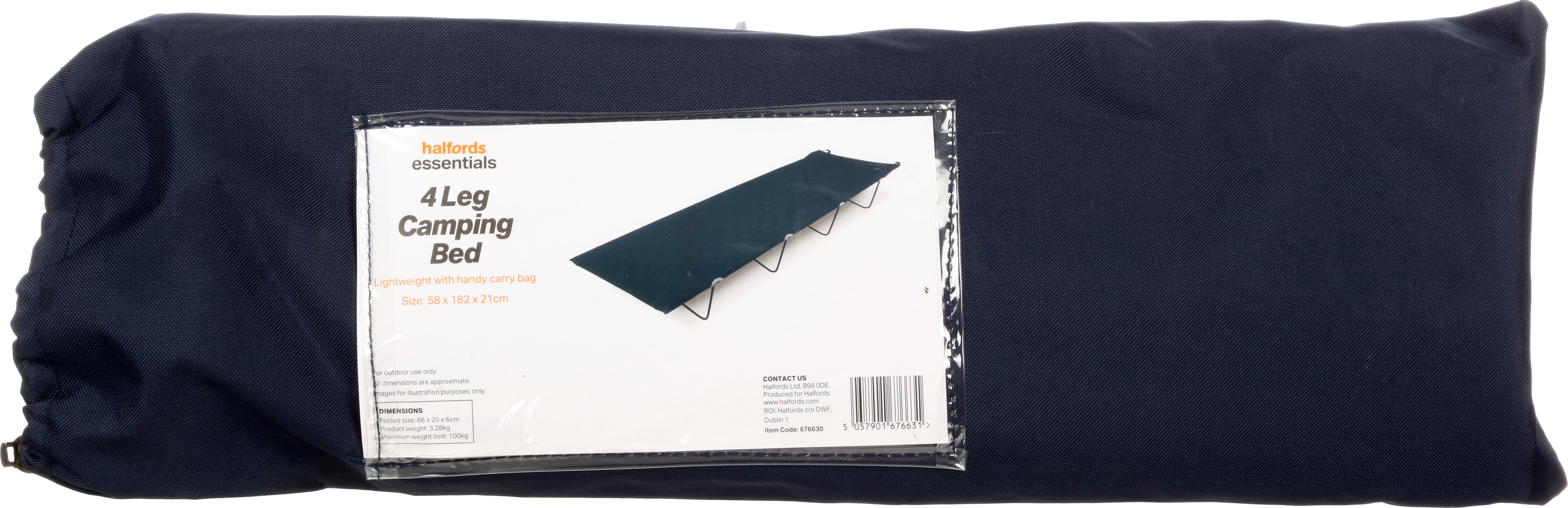 Halfords Essentials Camping Bed