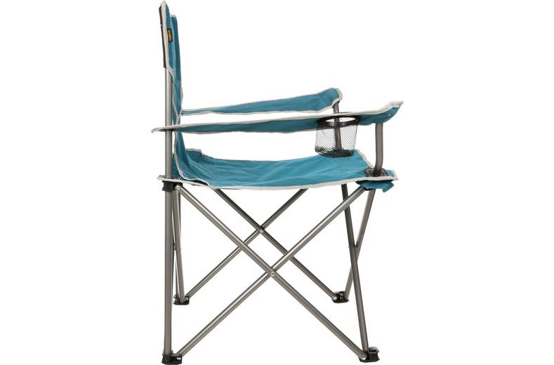 Halfords Folding Arm Chair - Green Halfords Folding Arm Chair - Green