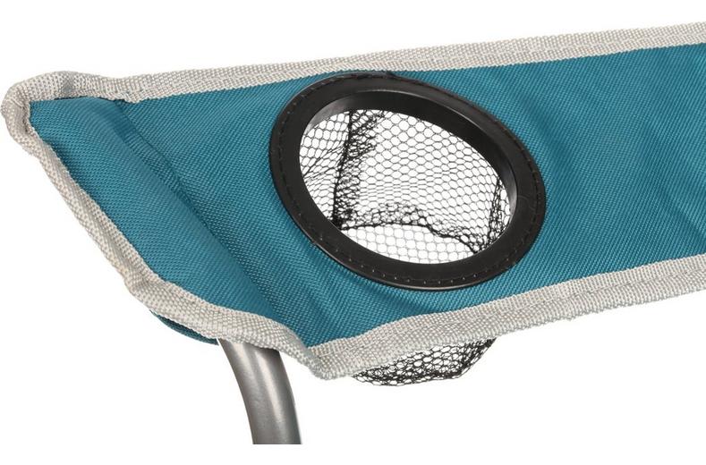 Halfords Folding Arm Chair - Green Halfords Folding Arm Chair - Green