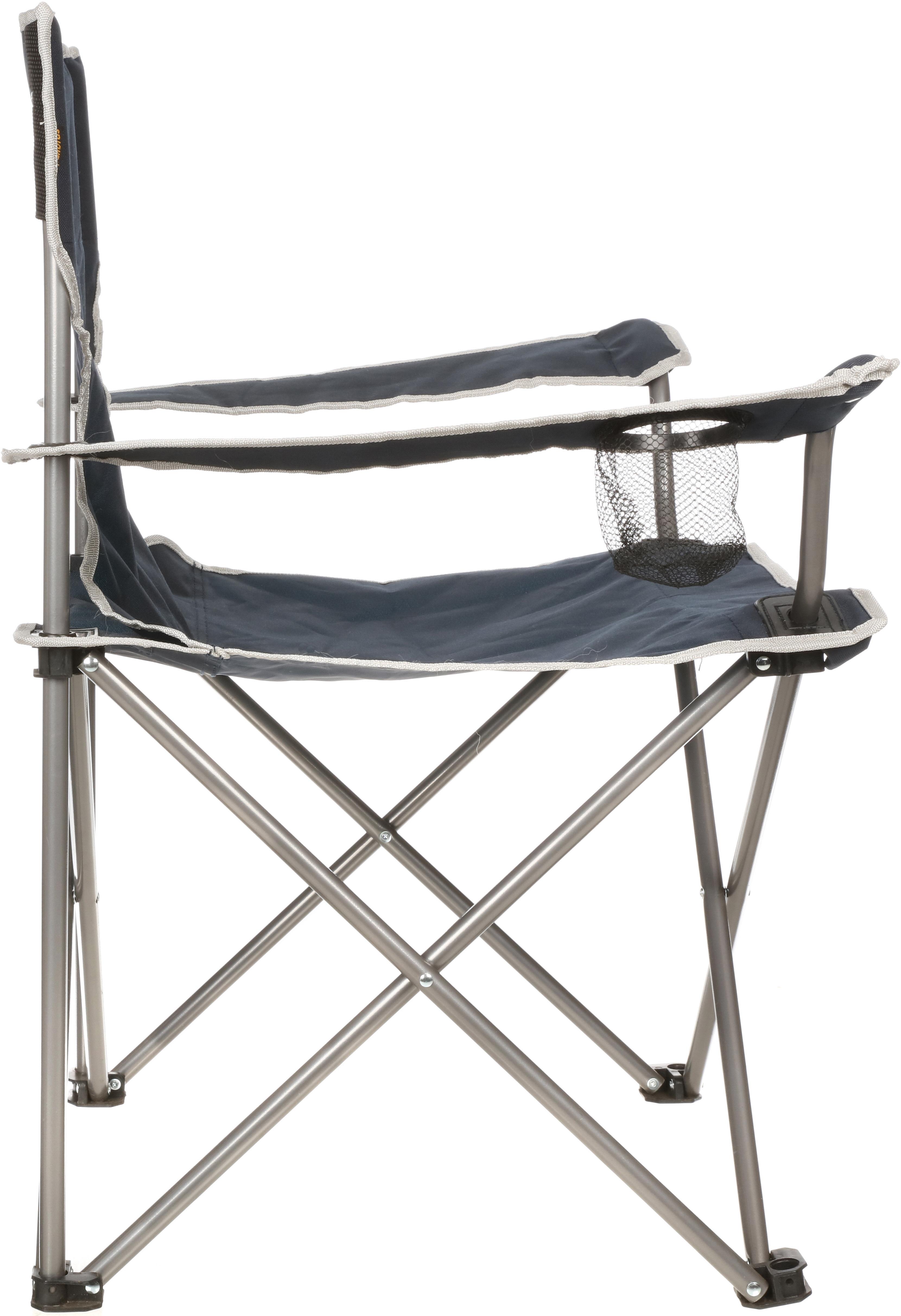 Halfords Folding Arm Chair - Navy