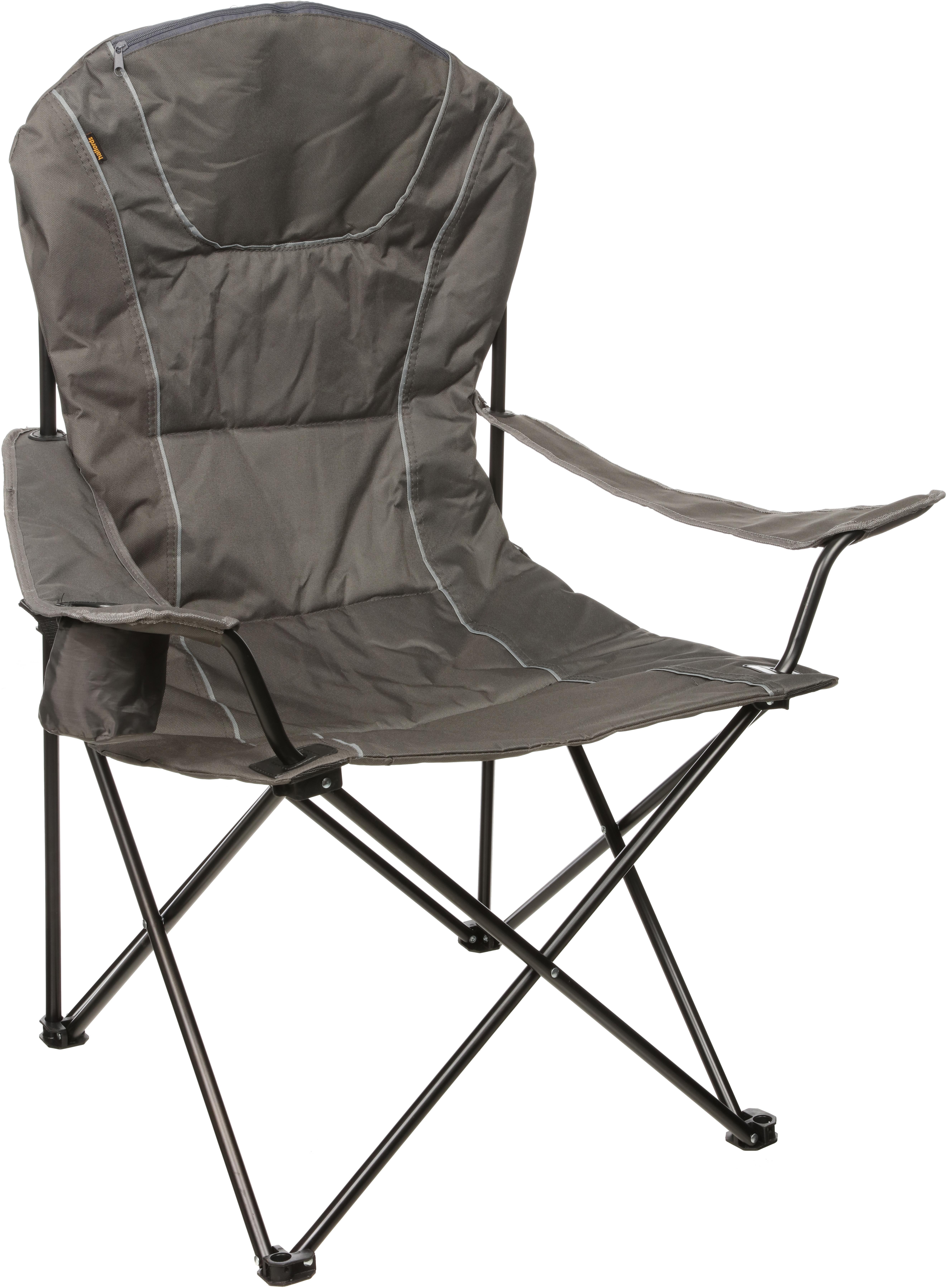 Halfords Premium Camping Chair - Black