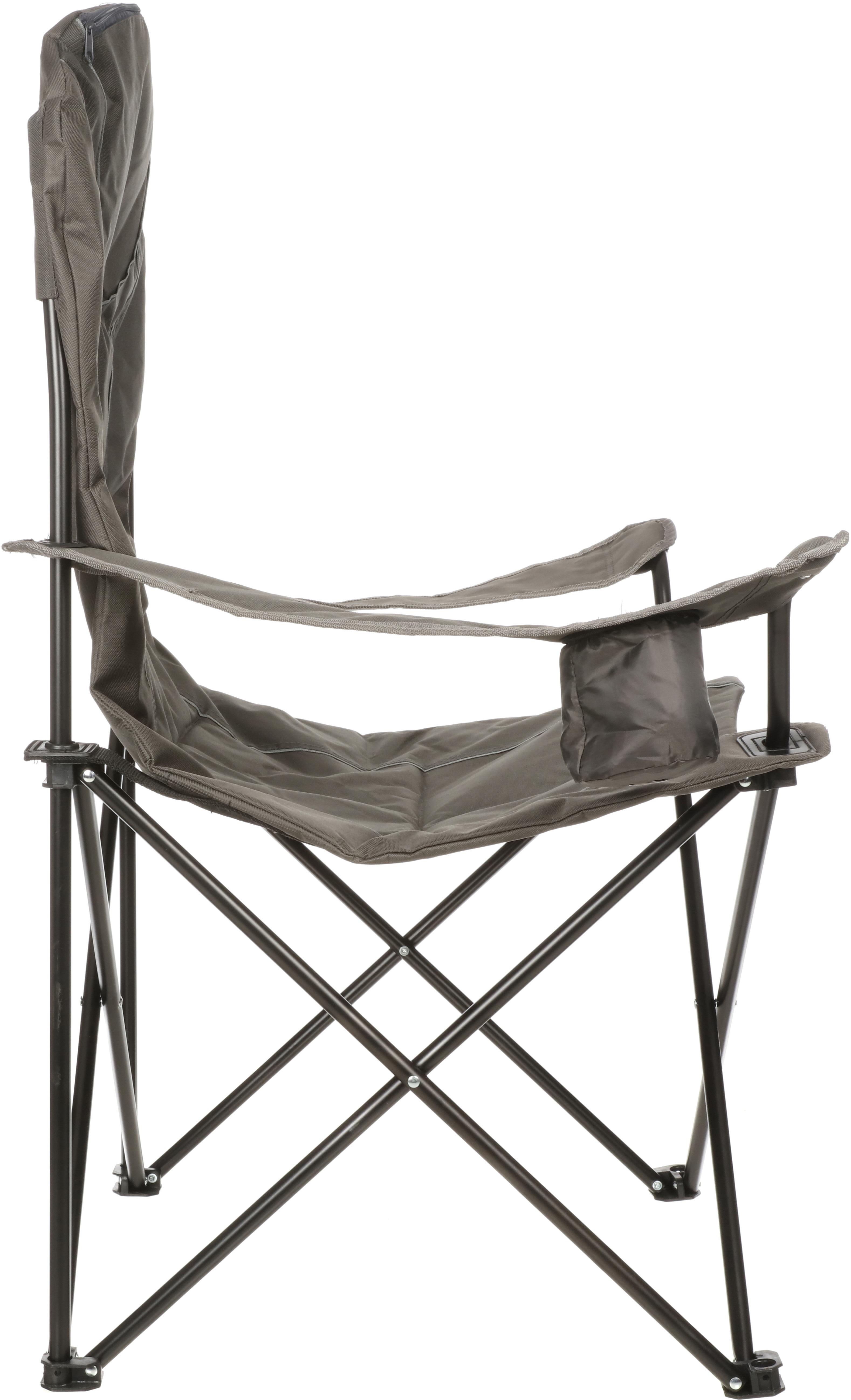 Halfords Premium Folding Chair Black